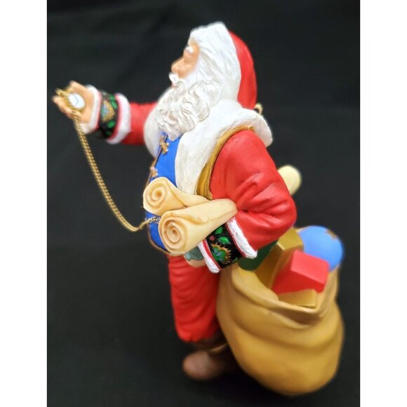 HALLMARK Night Before Christmas SANTA CLAUS Keepsake Ornament MISSING panda 2001 - Picture 5 of 11